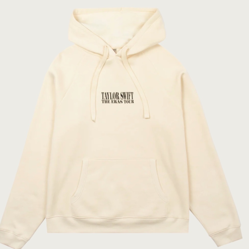 TAYLOR SWIFT  THE ERAS TOUR BEIGE HOODIE